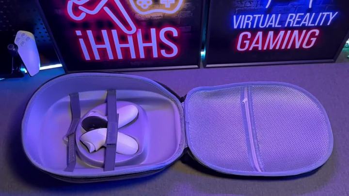 Carrying Case Storage Bag Cover Box For Meta Quest 3s 3 Quest3s Quest3 Virtual Reality VR Glasses Headset Helmet Game Accessory