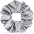 High quality silk satin scrunchies korean raw silk hair ties for damged hair elegant fluffy scrunchies for women and girls Red green navy sky blue black white golden silver peach seagreen lemon. 