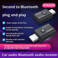 2 In 1 Bluetooth Audio Transmitter Receiver With HD Mic 3.5mm AUX USB Stereo Music Wireless Adapter For Car Kit Speaker TV PC. 