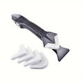 3 In 1 Silicone Scraper Sealant Smooth Remover Tool Set Caulking Finisher Smooth Grout Kit Floor Mould Removal Hand Tools Set. 