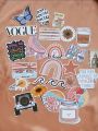 Girl stickers aesthetic beautiful stickers pack of 25 self adhesive tumbler stickers customize your own stickers. 