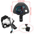 Digital Motorcycle Instrument Panel For Honda Navi 110 Digital Meter Tachometer Speedometer Navi LED Odometer RPM. 