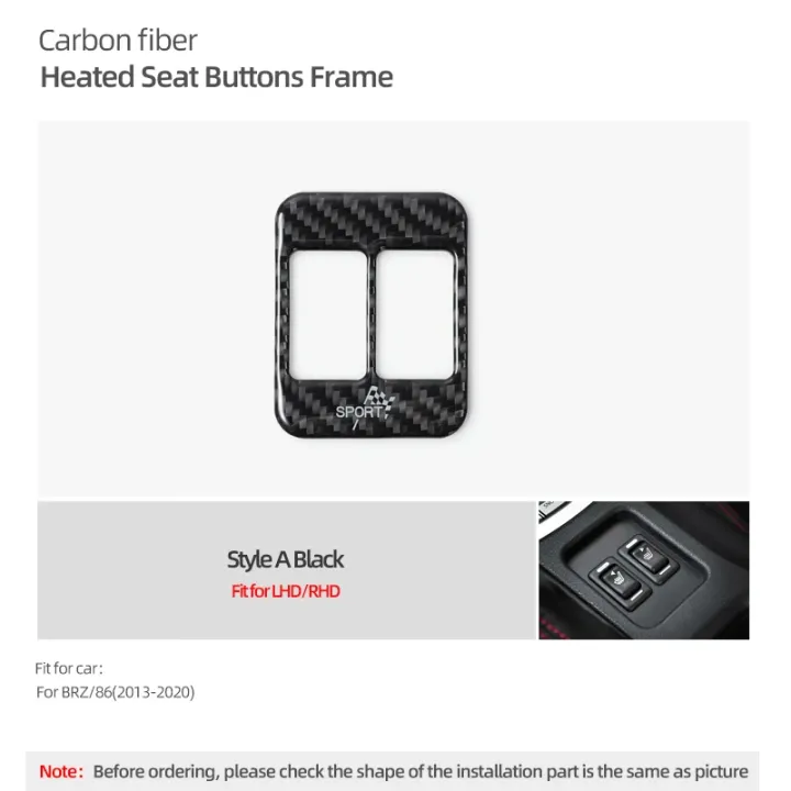 For%20Subaru%20BRZ/Toyota%20GR86%202013-2020%20Carbon%20Fiber%20Car%20Interior%20Center%20Console%20Seat%20Heating%20Trim%20Sticker%20Tuning%20Decor%20Accessories%20-%20Image%207