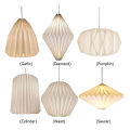 Origami Ceiling Lampshade Nordic Style Chandelier Lamp Shade Creative Folding Pendant Light Shade Home Art Decoration. 