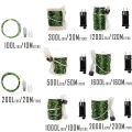 Green Cable LED Christmas String Fairy Lights Garland Outdoor Waterproof For Birthday Party Halloween Garden Room Decoration home decoration item. 