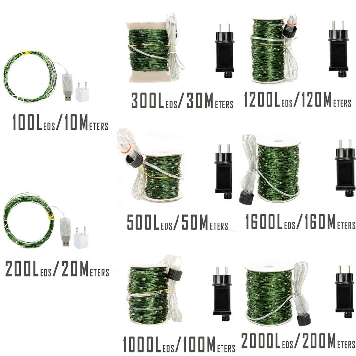 Green%20Cable%20LED%20Christmas%20String%20Fairy%20Lights%20Garland%20Outdoor%20Waterproof%20For%20Birthday%20Party%20Halloween%20Garden%20Room%20Decoration%20home%20decoration%20item%20-%20Image%204