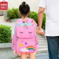Kawaii Children's Space Backpack Primary and Secondary School Preschool Children Backpack for Girls Cute Waterproof Little Class. 