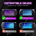Transparent Clear Hard Cover Crystal Case PSP 2000/3000 Handheld Console Protective Shell for Sony PSV 2000 Gaming Accessories.