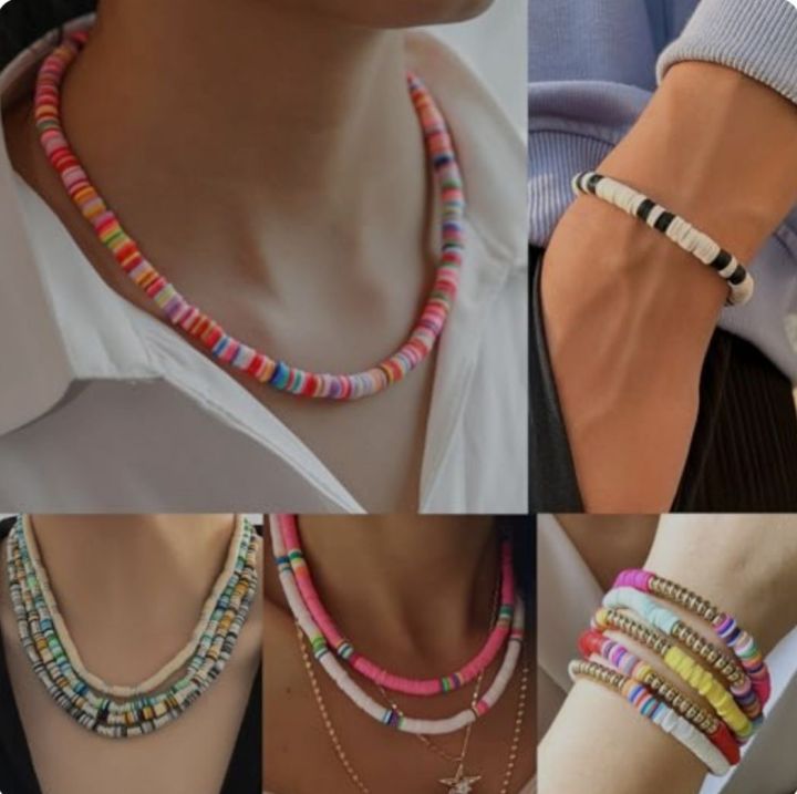 150pcs%20/200pcs%20Flat%20Round%20Polymer%20Clay%20beads%20ideal%20for%20Arts%20and%20Craft%20Bracelets%20and%20jewelry%20Making%20-%20Image%205