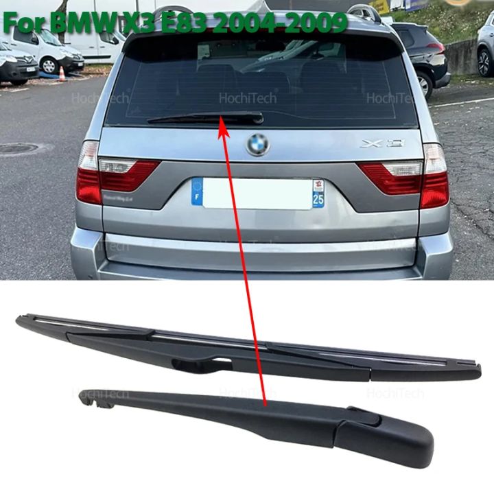 for BMW X3 E83 2004 2005 2006 2007 2008 2009 61623400708 Car Accessories Rear Windshield Windscreen Washer Wiper Arm Blade Set