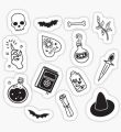 Black and White stickers. 