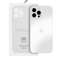 Ag Frosted matte glass back cover with lens protector for iphone 12 pro. 