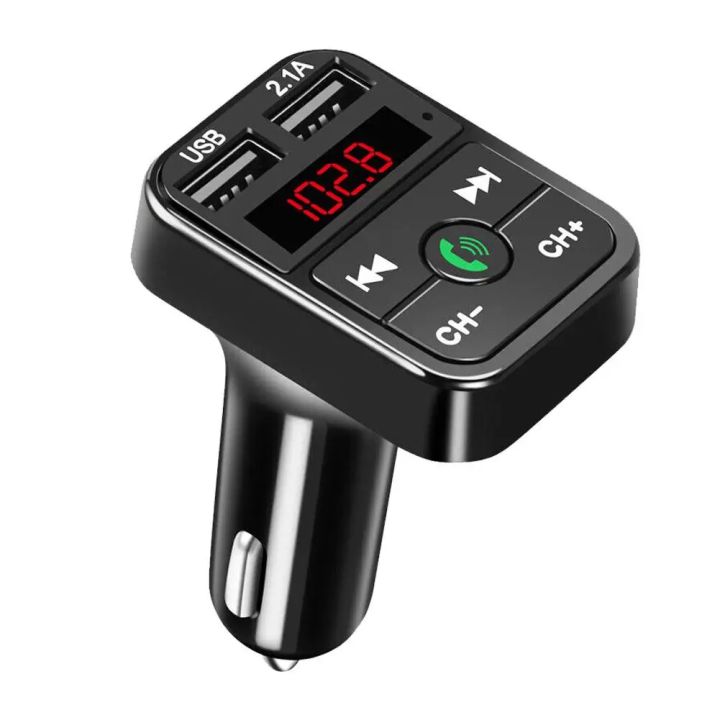 FM%20Transmitter%20Bluetooth%20Car%203.1A%20Dual%20USB%20Port+Type-C%20Wireless%20Call%20Handsfree%20Aux%20Modulator%20%EF%BB%BF%20Audio%20Radio%20Charge%20MP3%20Playe%20A1W8%20-%20Image%204