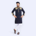 Men’s Exclusive Handcrafted Embroidery Panjabi – Luxury Edition.