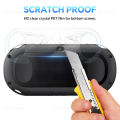 Screen Protector for Sony PS Vita PSV 1000 Front Tempered Glass +Back Clear Full HD Protective film Cover for PSV 2000 Handheld.