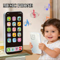 Infant Early Education Toy, Educational Simulation Phone Sound Toy, Baby Enlightenment Toy, Storytelling and Learning Machine.