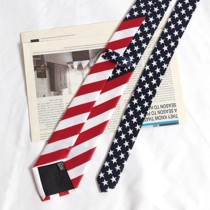 Star%20Striped%20American/USA%20Tie%20Flag%20Mens%20Print%20Necktie%20for%20Man%20Wedding%20Performance%20Tie%20for%20Business%20Party%20Ties%20Shirts%20Accessories%20-%20Image%206