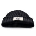 Knitted Beanies Hat Men Women Streetwear Hip Hop Skullies Beanies With Patch Boys Girls Knitting Solid Color Bonnet Hats Cap. 