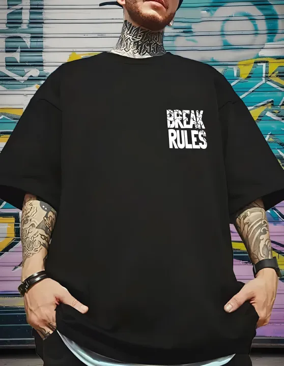 FARGO%20Break%20Rules%20%20Printed%20%20Cotton%20T-Shirt%20for%20Men%20-%20Image%202