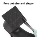 DIY Anti-slip Furniture Pads Thick 6mm Black Mute Mats Bumper Damper Self-Adhesive Furniture Table Chair Foot Protection Pads. 
