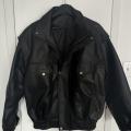 Leather Cargo Jacket Men. 