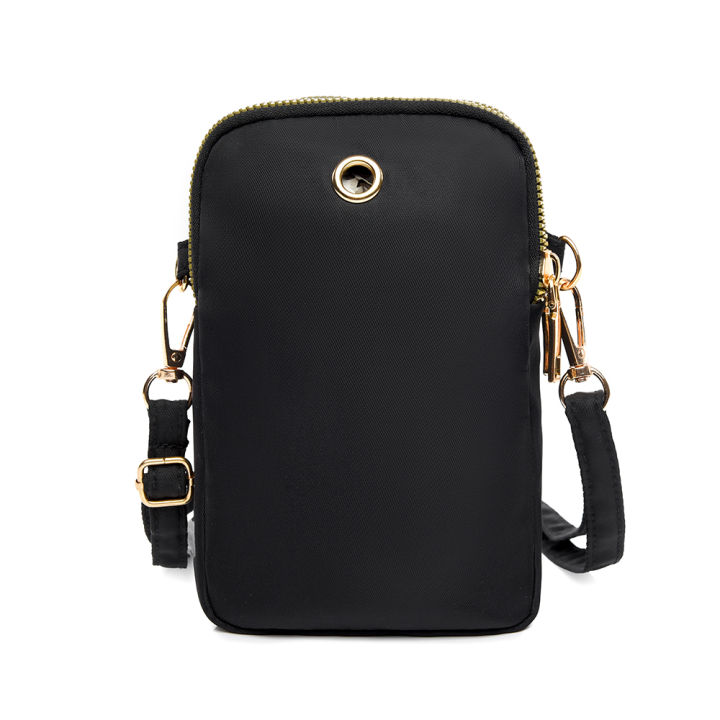 Multi-purpose%20waterproof%20wear-resistant%20large%20capacity%20crossbody%20bag%20women's%20multi-layer%20zipper%20neck%20shoulder%20mobile%20phone%20bag%20-%20Image%204