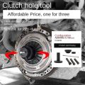 Universal Single Plate Car Van Clutch Alignment Kit Aligning Tool With 3 Collets Car Disassembly Tool Car Repair Fix Correcting. 