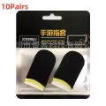 Finger Cover Game Controller For PUBG Sweat Proof Non-Scratch Sensitive Touch Screen Gaming Finger Thumb Sleeve Mobile Gloves.