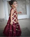 "Glimmering Grace: Gotta Work Lehenga Choli Ensemble for Little Fashionistas". 