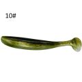 10Pcs/Bag 70mm 90mm 120mm Swim Bait Lure Soft Plastics 2 Inch Saltwater Paddle Tail Swimbait.