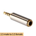 Jack 3.5 mm to 2.5 mm Audio Adapter 2.5mm Male to 3.5mm Female Plug Connector for Aux Speaker Cable Headphones Micphone Jack 3.5. 