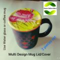 02 pieces set Glass or Mug lid 7 cm standard size Tea or Coffee mug Water glass cover or dhakna use for cover your Glasses or mug. 