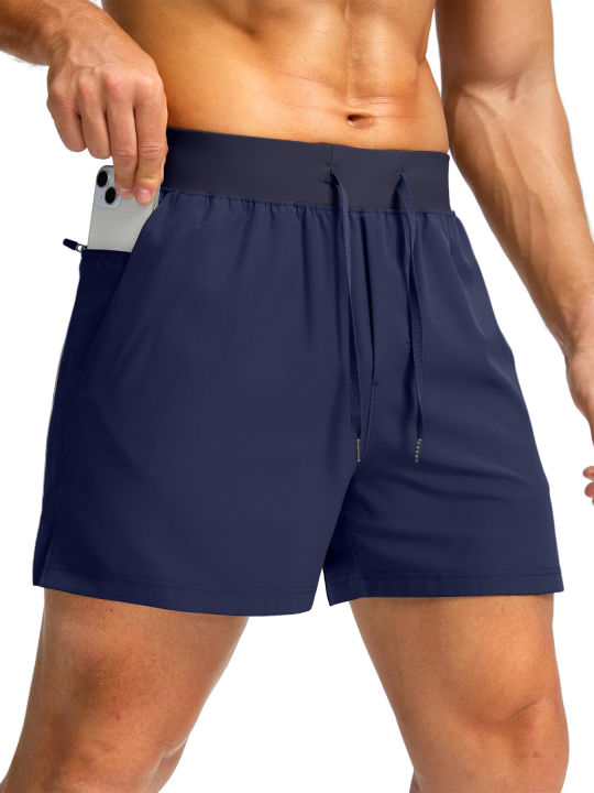 Men's%20Quick-Dry%20Athletic%20Shorts%20Elastic%20Waist%20Drawstring%20Zip%20Pocket%20Split%20Hem%20Lightweight%20Breathable%20Workout%20Running%20Gym%20Shorts%20-%20Image%204