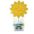 DIY Sunflower Bluetooth Speaker LED running light Remote Control DIY Electronic Kit Fabrication Soldering Project DC5V. 