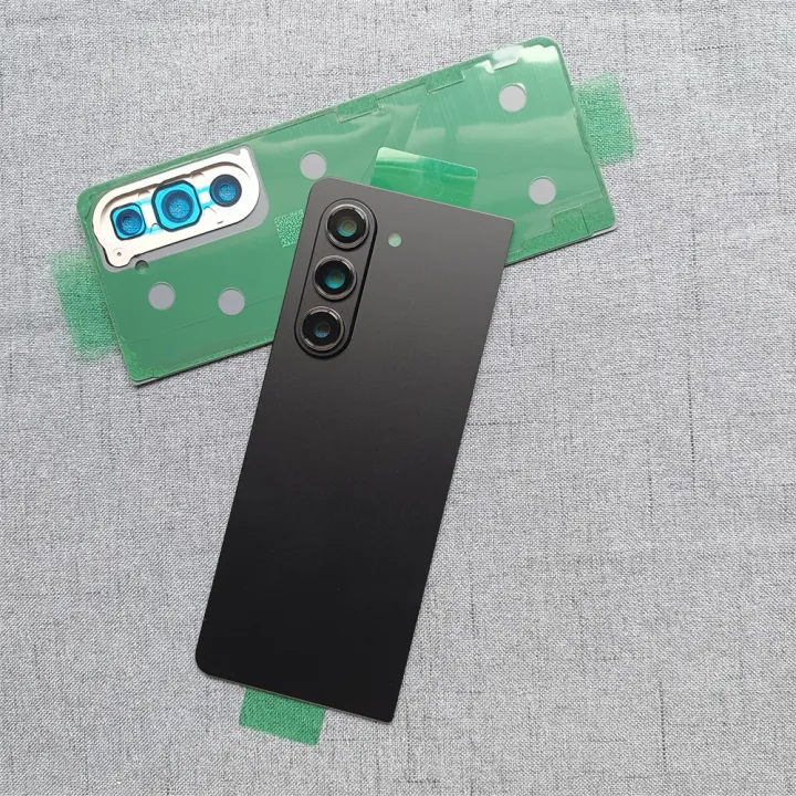 For%20Samsung%20Galaxy%20Z%20Fold%205%20Fold5%20SM-F946B%20Glass%20Back%20Battery%20Cover%20Rear%20Door%20Housing%20Case%20Replacement%20Parts%20With%20Camera%20Lens%20-%20Image%205
