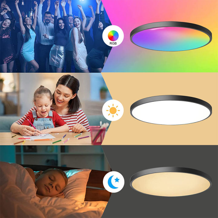 Tuya%20Smart%20WiFi%20BLE%20LED%20Ceiling%20Light%20AC%20220V%2024W%20RGBCW%20Round%20Ceiling%20Lamp%20Indoor%20Lighting%20APP%20Alexa%20Geogle%20Home%20Voice%20Control%20lightify%20-%20Image%205