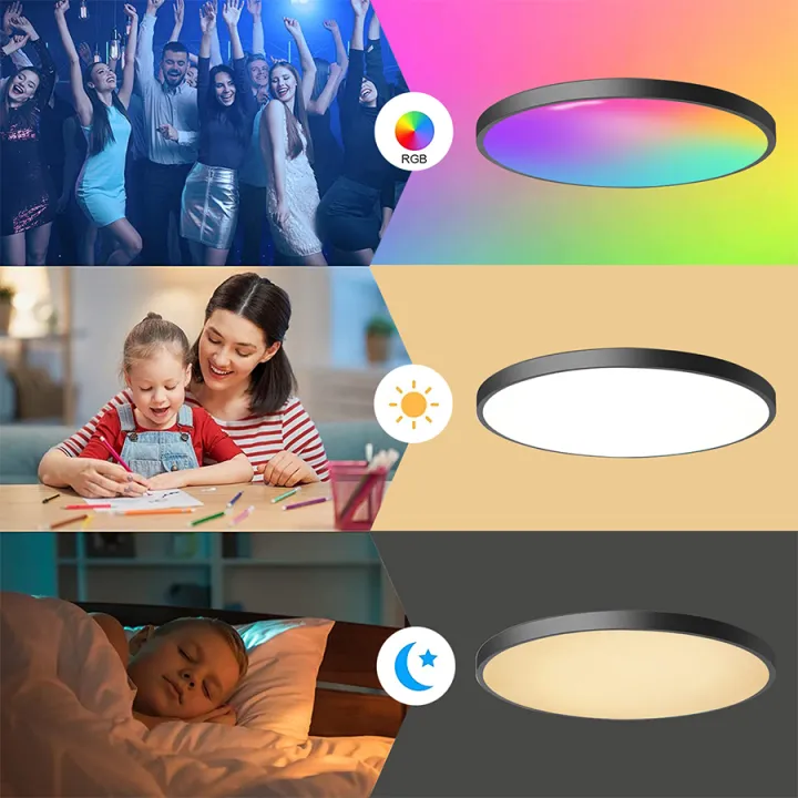Tuya%20Smart%20WiFi%20BLE%20LED%20Ceiling%20Light%20AC%20220V%2024W%20RGBCW%20Round%20Ceiling%20Lamp%20Indoor%20Lighting%20APP%20Alexa%20Geogle%20Home%20Voice%20Control%20lightify%20-%20Image%205