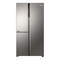 Haier 628 Ltrs Convertible Side by Side Refrigerator HRT-683IS. 