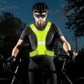 Highlight Reflective Vest Breathable Security Reflective Vest Lightweight Adjustable for Men Women Outdoor Night Riding.