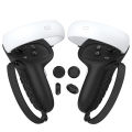 HUNDAI New VR Accessories Protective Cover For Oculus Quest 2 VR Touch Controller Silicone Cover Skin Handle Grip With Knuckle. 