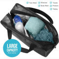 Portable Bathing Bag Mesh Shower Toiletry Pouch Travel Makeup Storage Holder Bathroom Accessories Organizer Beach Bag. 