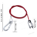 Universal Heavy Duty Stainless Steel Caravan Trailer Breakaway Rope Brake Away Safety Cable Braked Hitch Accessories Parts. 