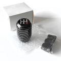 Universal Aluminum Black Manual 5/6 Speed Shift Knob Weighted Gear Stick Shifter Lever Handle Fit Most Cars.