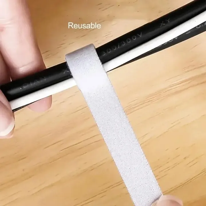 5M%20Cable%20Manager%20Data%20Cable%20Storage%20Artifact%20Velcro%20Reusable%20Cable%20Tie%20Nylon%20Free%20Cut%20Desk%20Wire%20Organizer%20Cable%20Binding%20Tape%20-%20Image%207