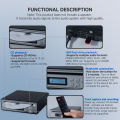 Portable Bluetooth CD Player Home CD Ripper HiFi Audio CD Player Desktop CD Player with Bluetooth Input and Output. 