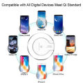 【Buy 1 get 1】 Qi wireless charger for and all Qi standard smartphones. 