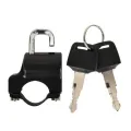 SEAMETAL Motorcycles Helmet Lock Anti-theft Helmet Lock Handlebar Mount Motorcycle Electric Motorbike Security Lock Accessories. 