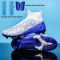 Hot-Selling Football Boots Men's Soccer Cleats Kids Boys Football Shoes Wear-Resistant Training Soccer Shoes Non-Slip Sneakers. 