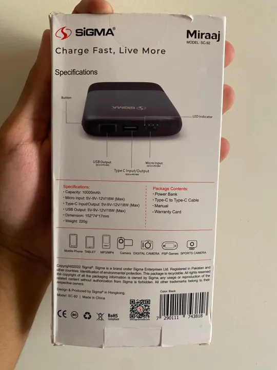 Sigma%20Original%20Power%20Bank%2018w%20Output%20fast%20charging%2010000mah%20full%20original%20-%20Image%202