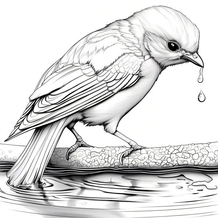 PLANTS%20&%20BIRDS%20Coloring%20Book%2026%20Pages%20Original%20Design%20For%20Children%20Adult%20Picture%20Book%20Kill%20Time%20Graffiti%20Painting%20Drawing%20-%20Image%204
